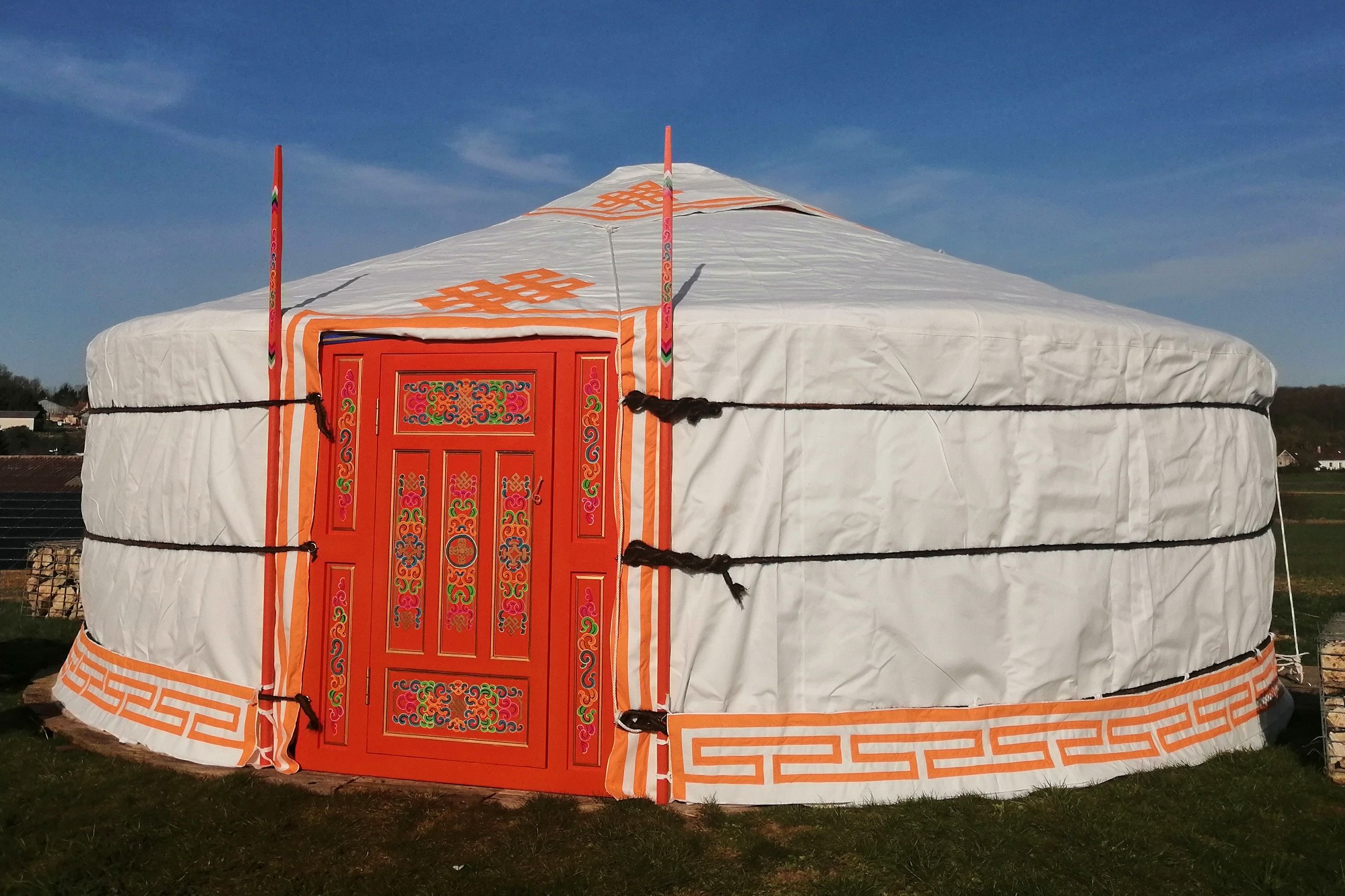 Yourte Connect - Yourte traditionnelle de Mongolie