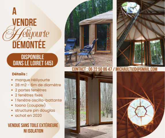 YourteConnect - Héliyourte 28m2 - 2