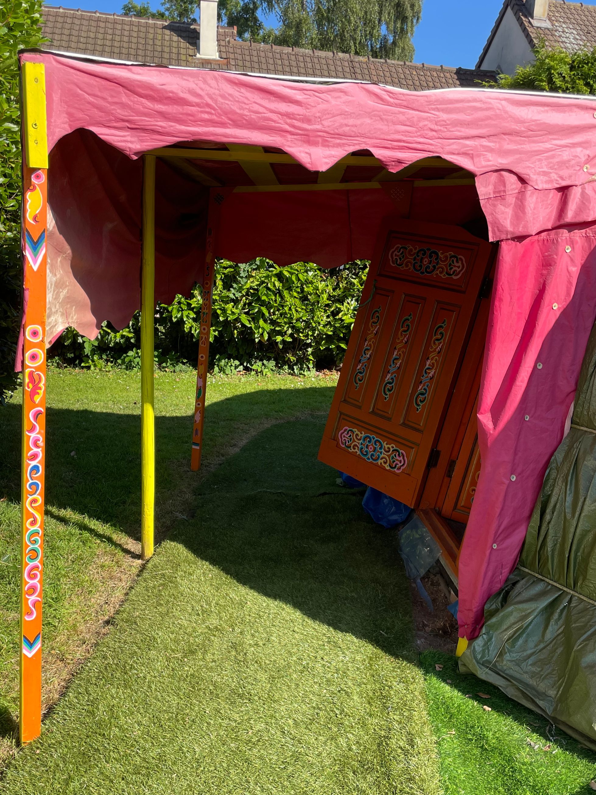 YourteConnect - Yourte traditionnelle 5 murs + divers - 5