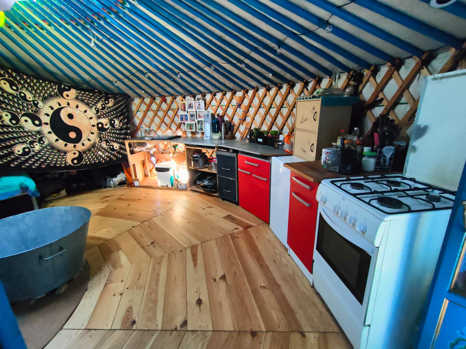 YourteConnect - Yourte traditionnelle 6 murs + plancher - 3