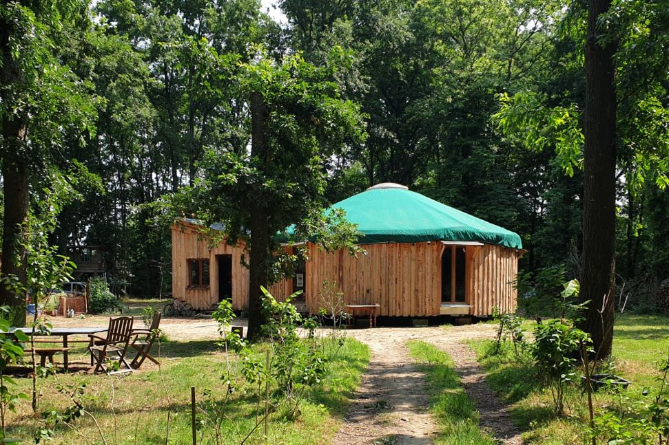 Yourte Connect - Yourte avec Bardage bois