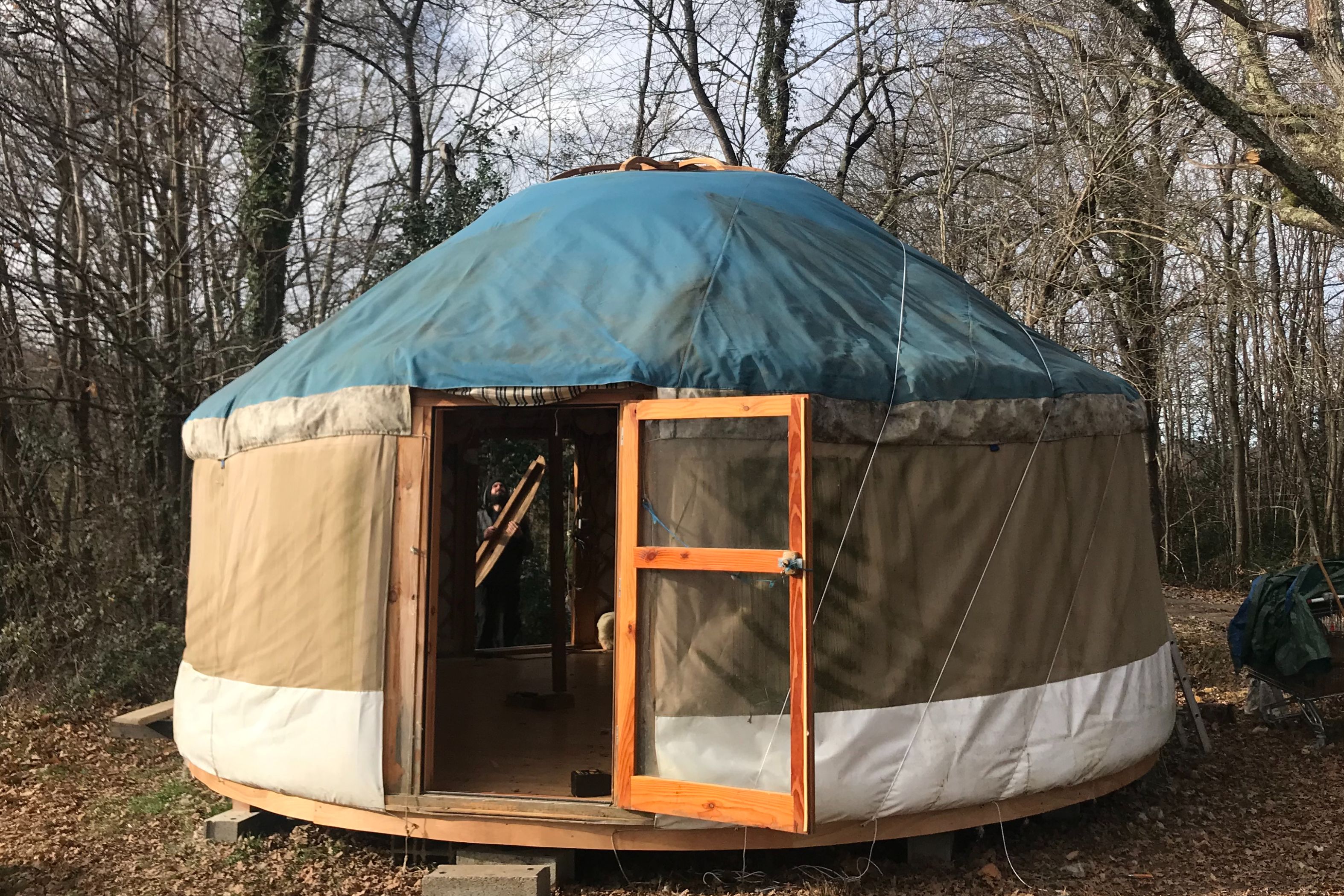 Yourte Connect - Yourte contemporaine 6m double plancher