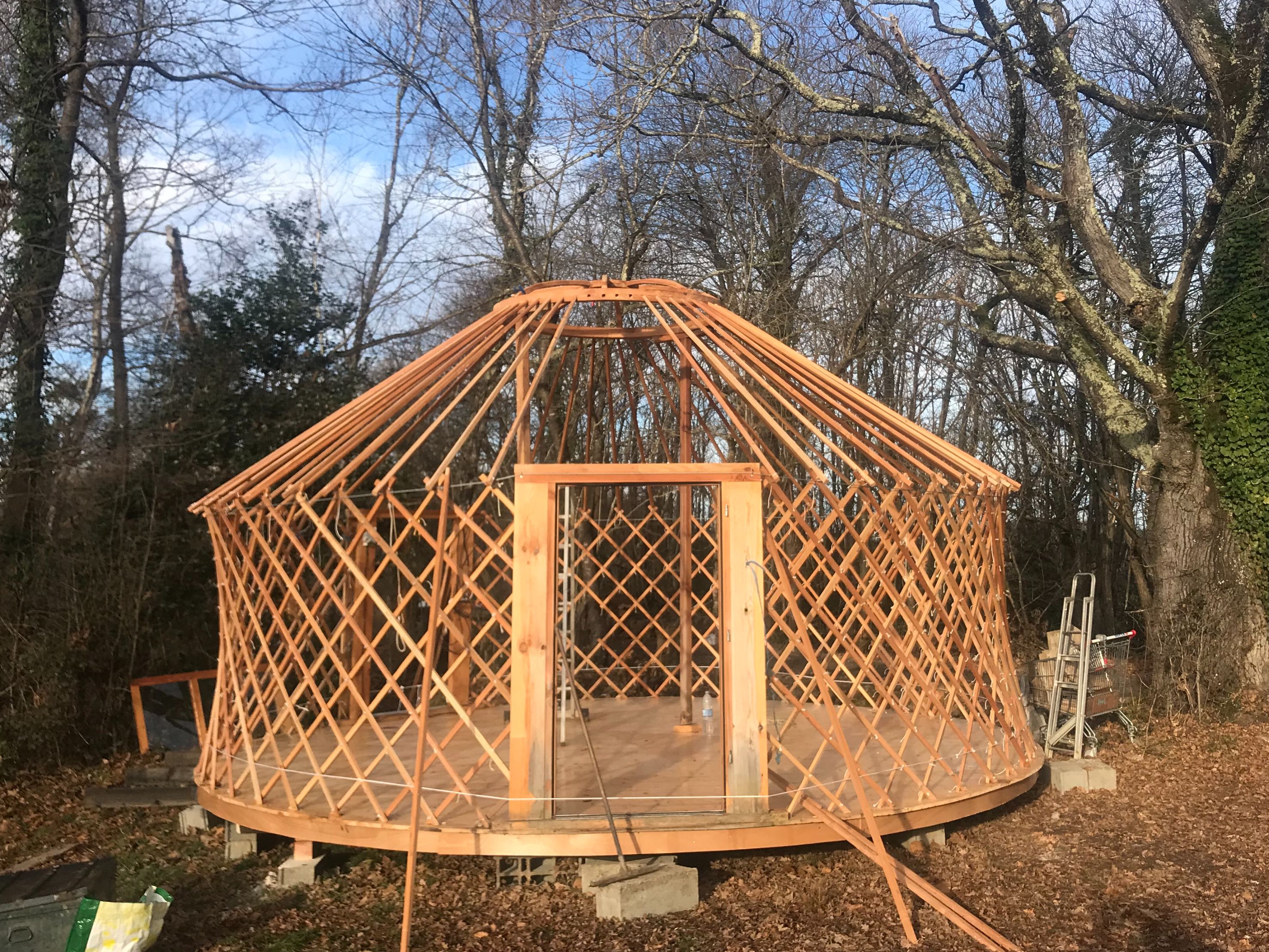 YourteConnect - Yourte contemporaine 6m double plancher - 2