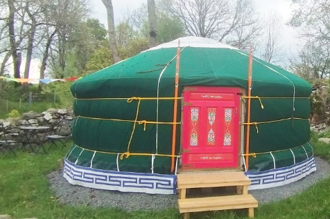 Yourte Connect - yourte mongole 20 M2 et plancher