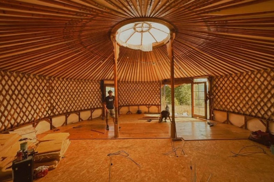 Yourte Connect - Yourte mongole 85m2 habitat d'exception