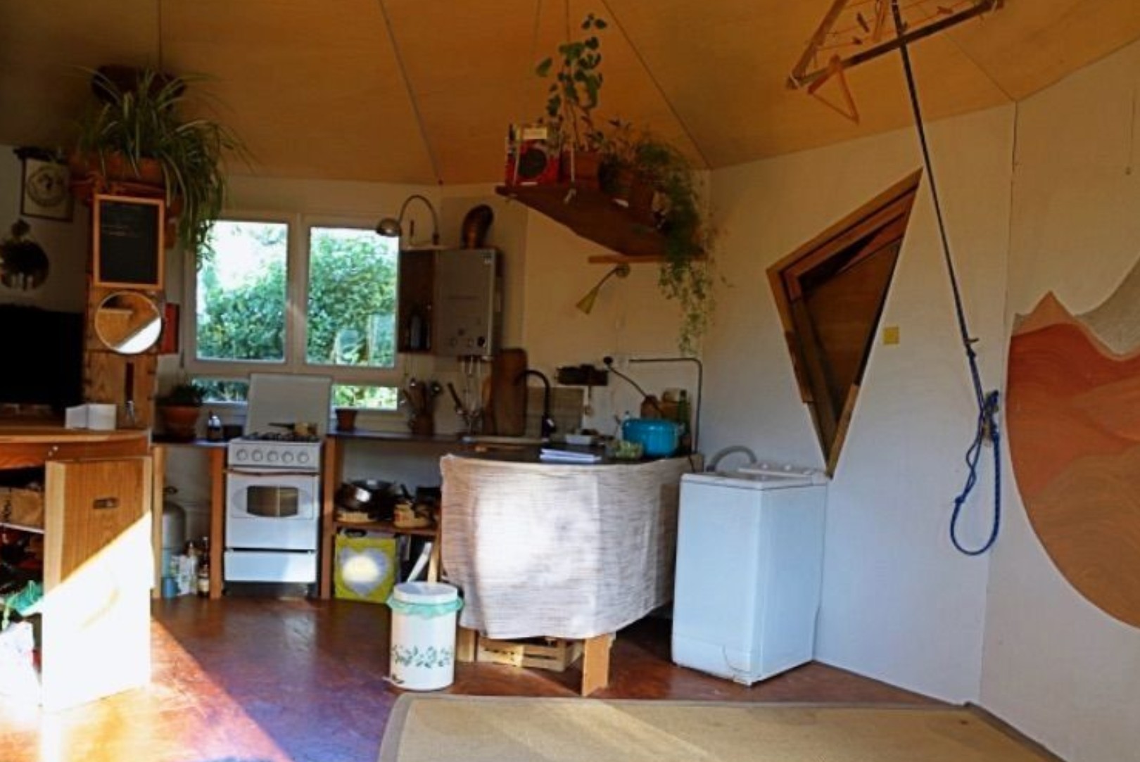 YourteConnect - Cabayourte ossature bois dodégonale 30m2 - 2