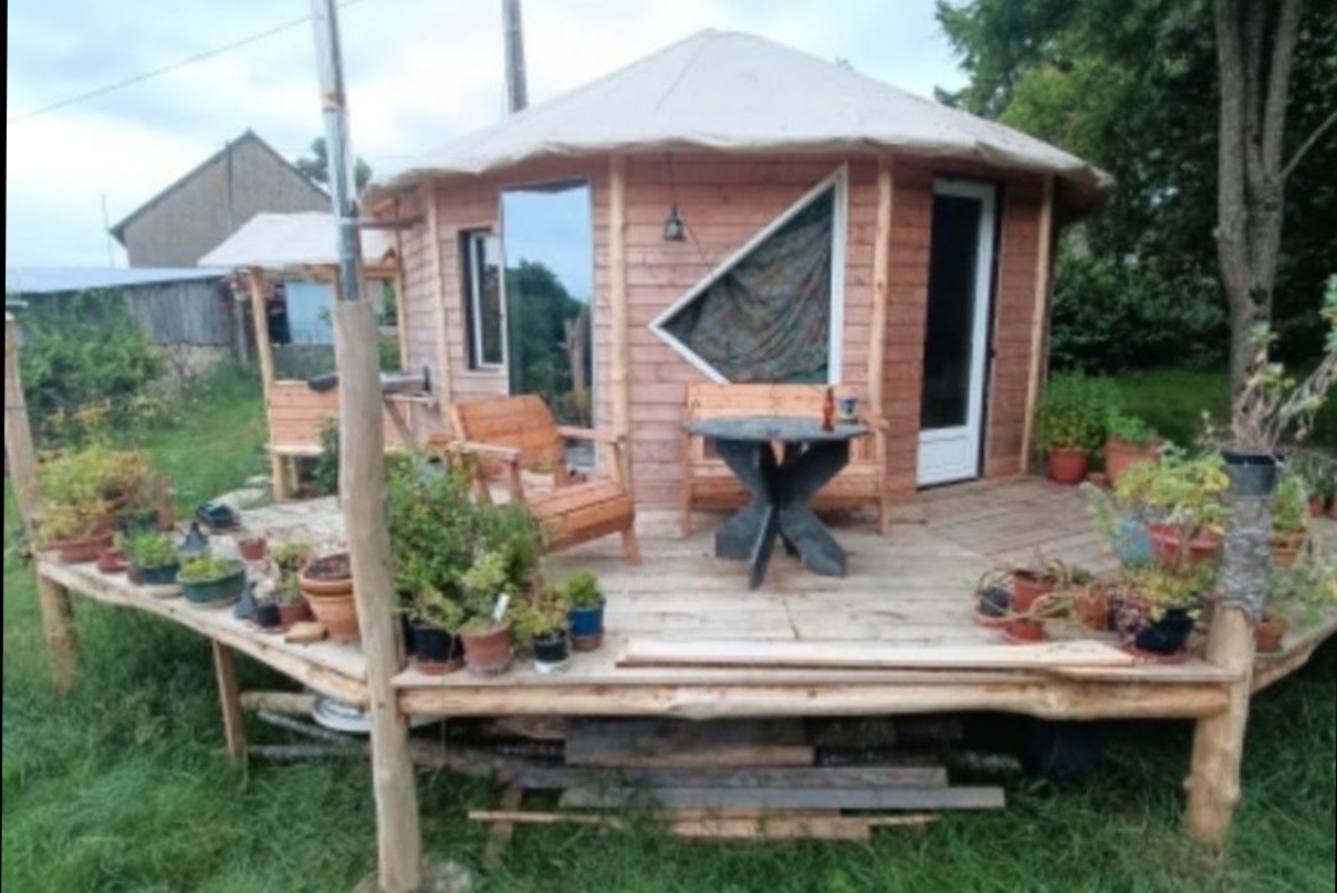 Yourte Connect - Cabayourte ossature bois dodégonale 30m2